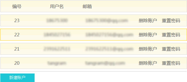 成員管理頁面的細節(jié)修改
